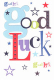 The cheerful optimism of Spitalfields is embodied in this bold good luck card, where 'Good Luck' is woven from joyful letters-each awash in pastel blues, jubilant reds, mossy greens, and deep purples. Like an artist blending watercolours along Lamb Street, each character feels intentionally chosen to lift spirits and offer genuine encouragement. Whimsical stars-navy, lilac, and lemon-dot the crisp white surface, evoking dreams and aspirations stretching beyond the city skyline. The ultra-smooth cardstock beneath your fingers suggests quality and care, much like the thoughtfully-designed bouquets that make Spitalfields florists beloved by their neighbours. Meant for marking life's next big leap-a promotion, a final exam, or the excitement of moving into a Shoreditch flat-this card conveys the simple, magical confidence that comes from a community's steadfast belief. In every vivid hue and playful curve, it offers a silent but powerful promise: you are supported, you are believed in, and luck is just around the corner on these East London streets.